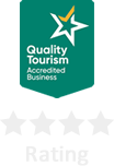 We are a Quality Tourism Accredited business